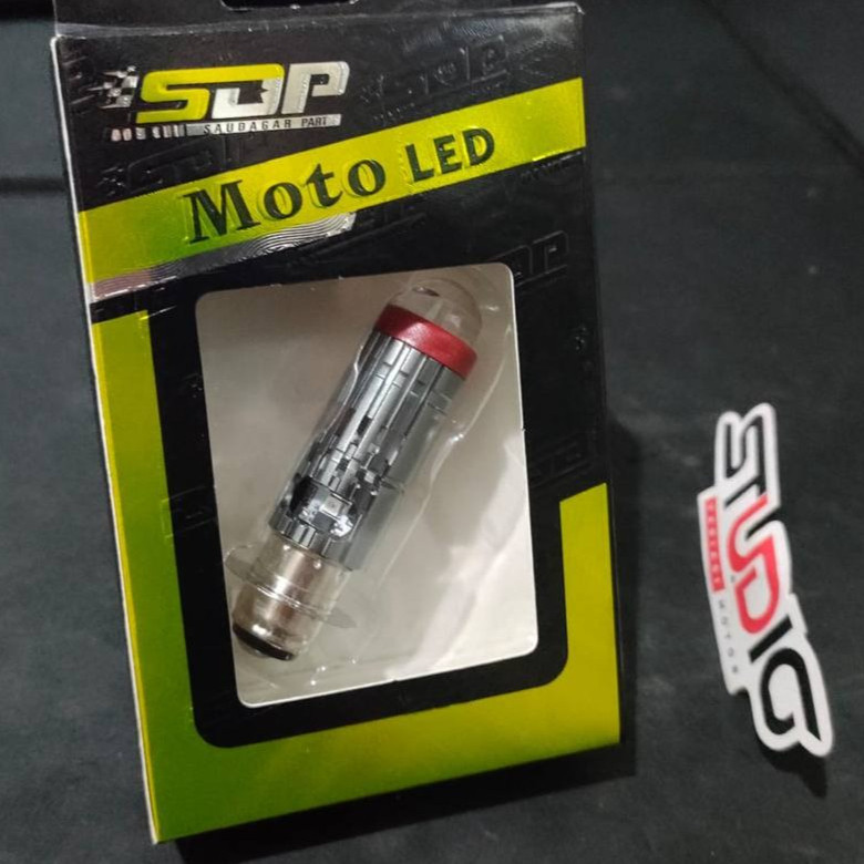SDP H6 BILLED - Bohlam LED Motor H6 Billet S11 Fokus Terang Tidak Silau Plug and Play