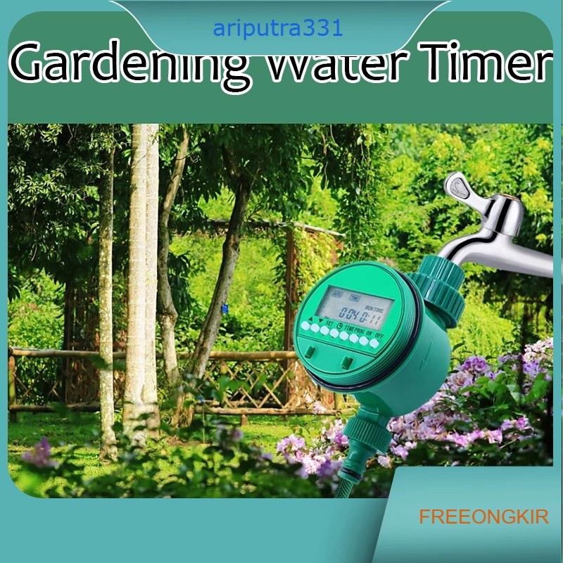 Timer Irigasi Taman Digital Bentuk Bulat Ijo Tipe Satu - Timer Penyiraman Taman Digital - Timer Kera