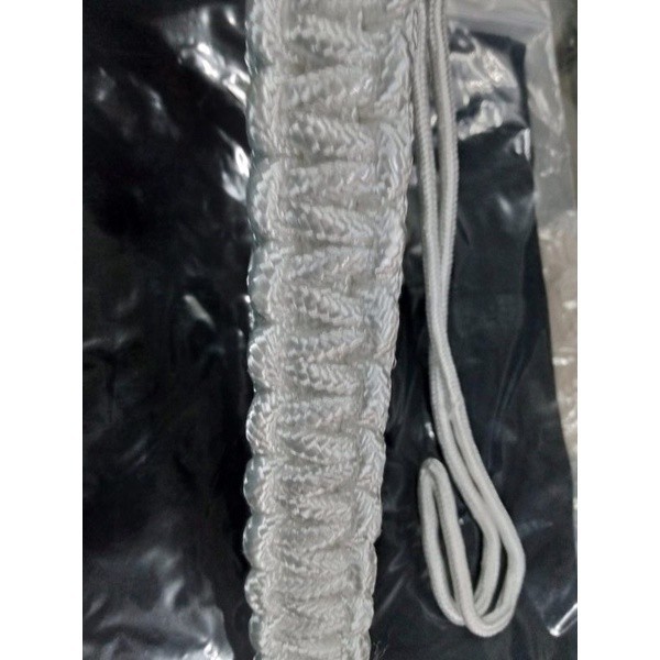 Talikur putih besar bahan nilon dan woll standar/Talikur polisi militer /Talikur provos