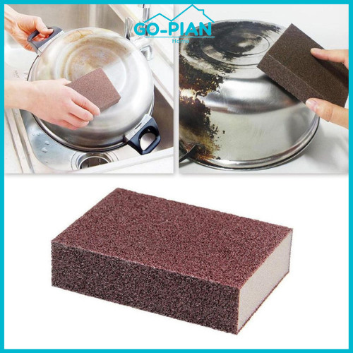 Spon panci besar spon panci tebal sikat panci karatan pembersih panci piring spon dapur - Spon panci