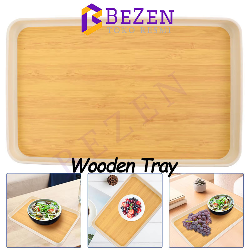 BZ Panjang Nampan Tatakan / Rectangle Tray Tatakan Persegi Panjang / Peregi Plastik Tatakan Dapur Ta