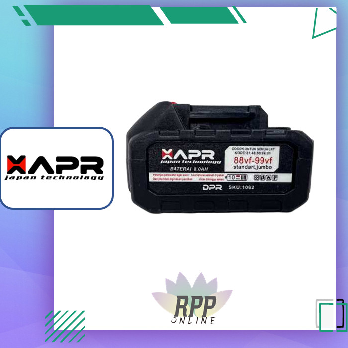 APR Baterai batrai power share LXT 88Vf-99Vf 10 cell standart jumbo untuk batrai impact batrai pemot