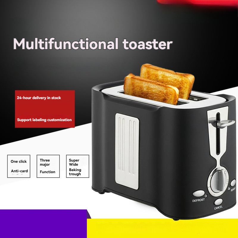 Breakfast Toaster Light Food Cross-Border Toaster American Standard Home Toaster