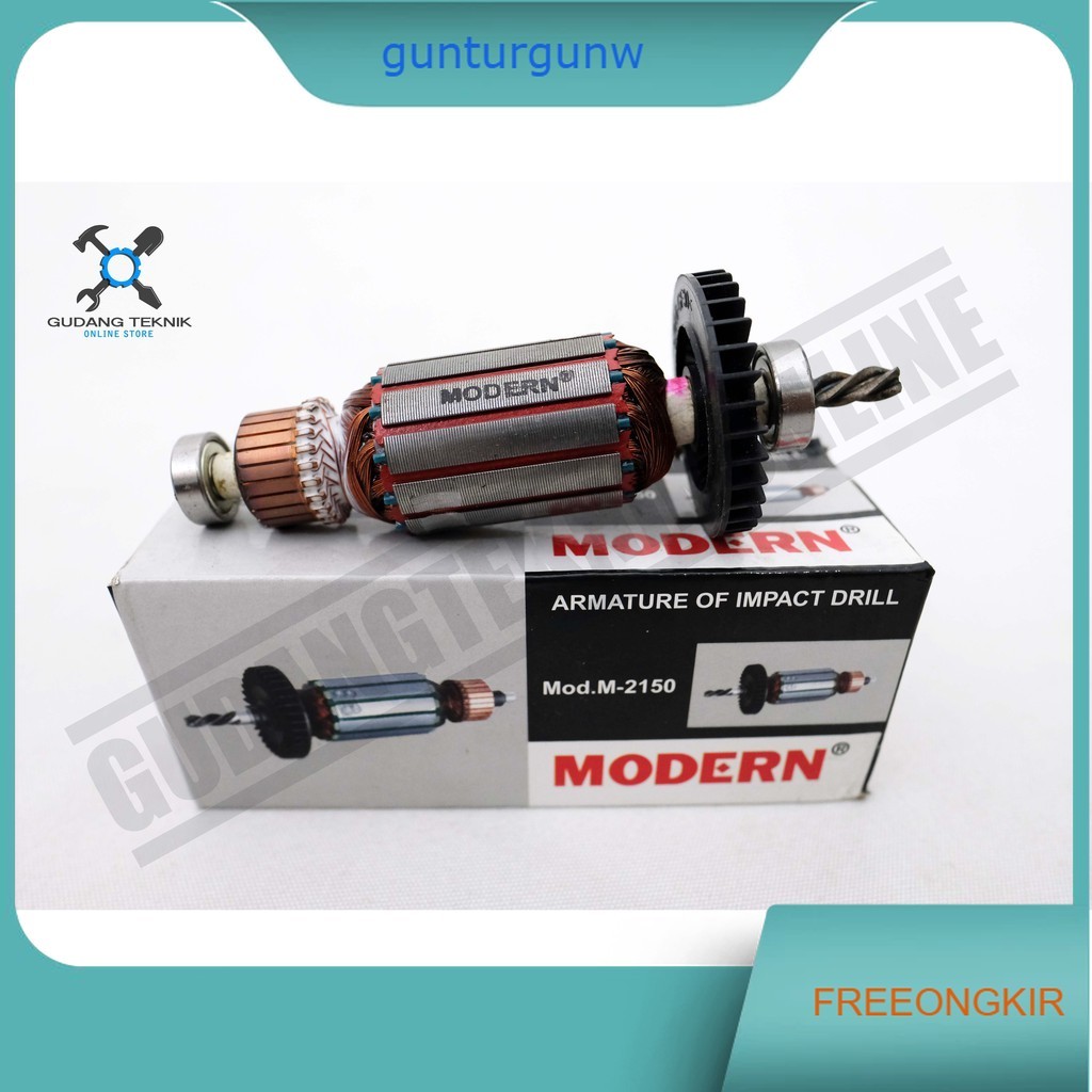 ANGKER Mesin Bor Modern M 2150 / ARMATURE Mesin Bor Tembok Beton Modern M2150