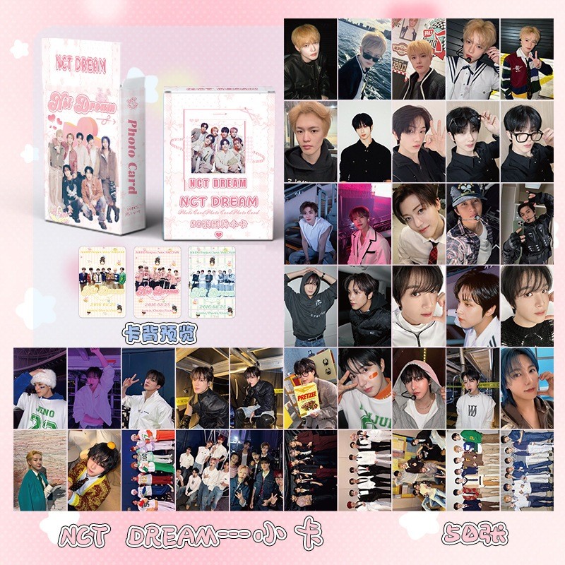 [KH] NCT DREAM 50 HOLOGRAM PHOTOCARD LOMO CARD PHOTO CARD KPOP LOMOCARD KPOPERS PHOTOCARD