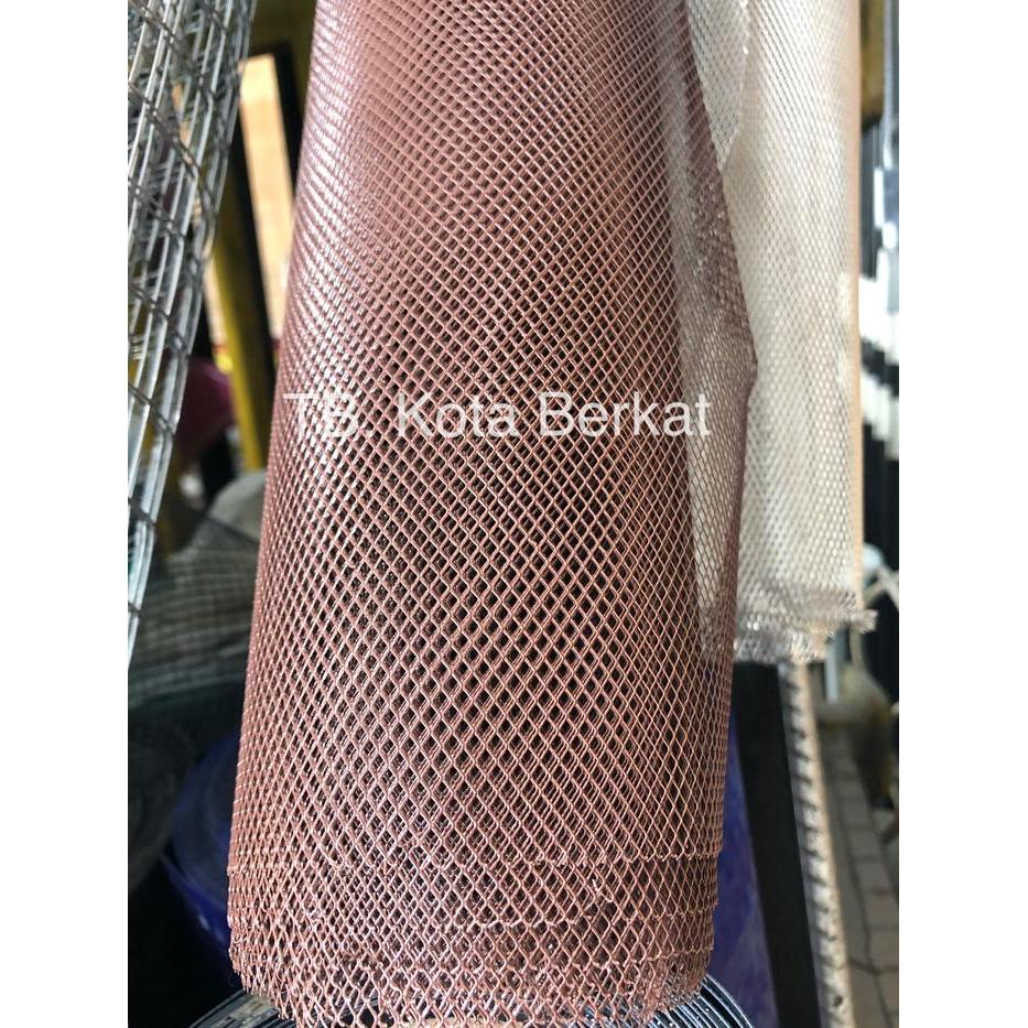 KAWAT NYAMUK ALUMINIUM/ KAWAT NYAMUK GALVANIS BAJA PER METER - SILVER CHROME