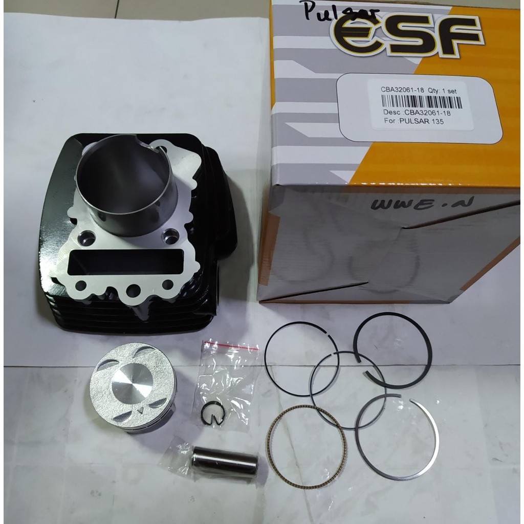 BLOK SEHER PULSAR 135 BORING BLOK BAJAJ PULSAR 135 CYLINDER BLOK PULSAR 135 SET