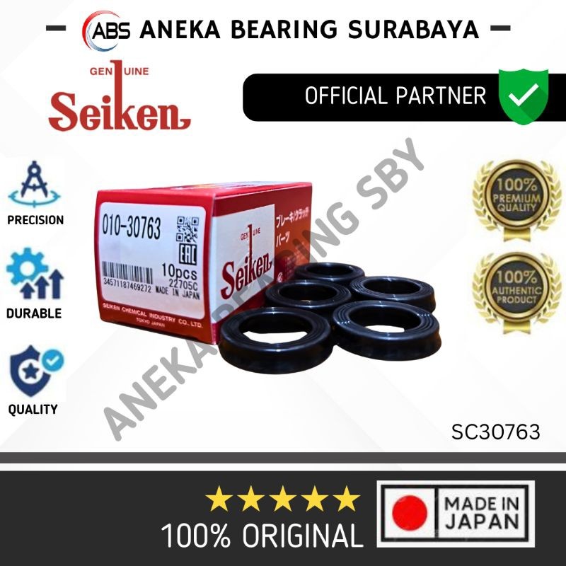 KARET REM DEPAN BELAKANG COLT DIESEL CANTER HDX SC30763R SEIKEN JAPAN ORIGINAL UKURAN 010-30763 (HAR