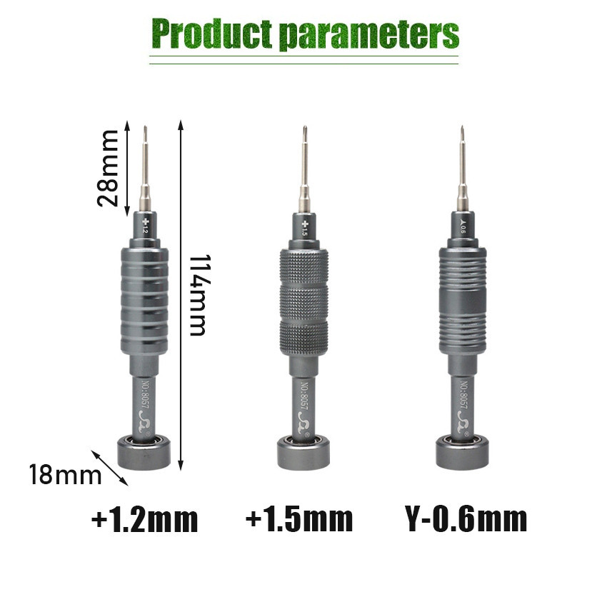 Obeng Baja Reparasi HP 0.6 +1.2 +1.5 / Obeng Philip (Plus) bentuk Y / Screwdriver Y Philip / Obeng
