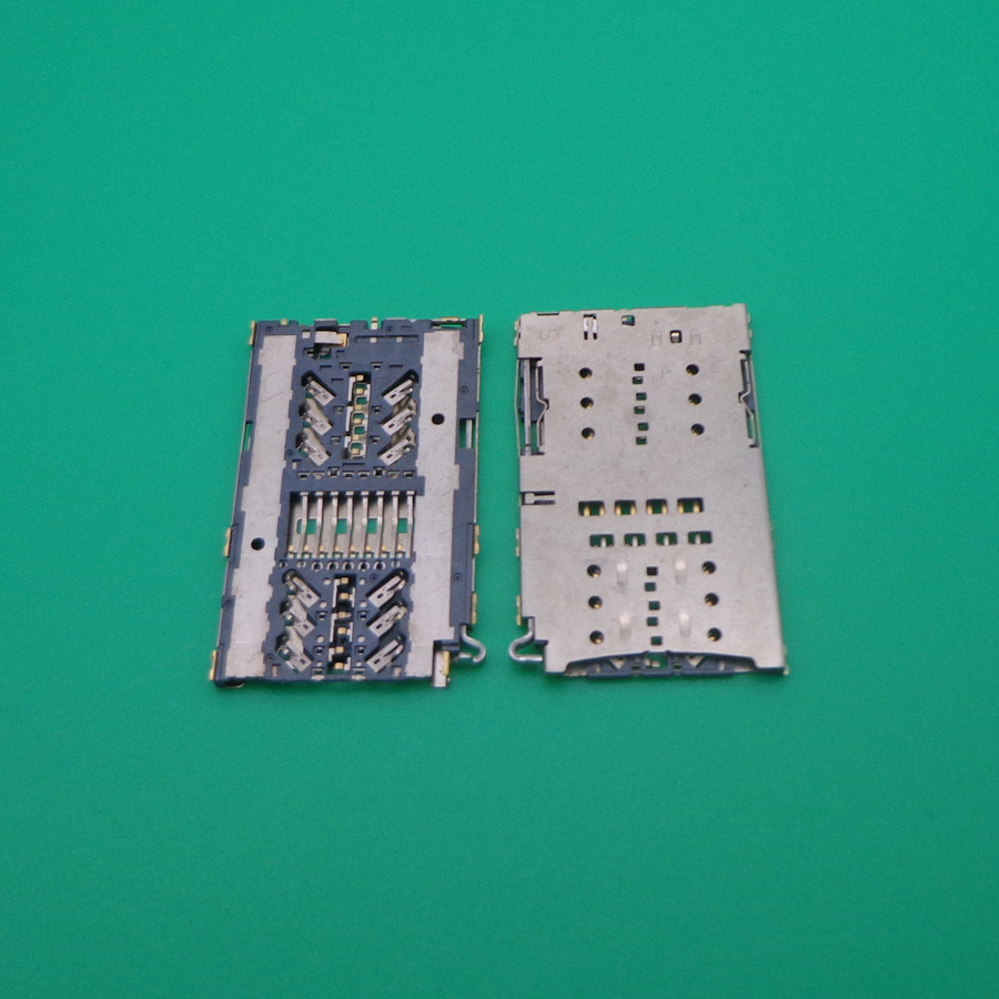 2-10Pcs Sim Card Reader For Samsung Galaxy A60 S20 S20 Ultra Plus G986 Note 20 Note20Ultra N986 Micr