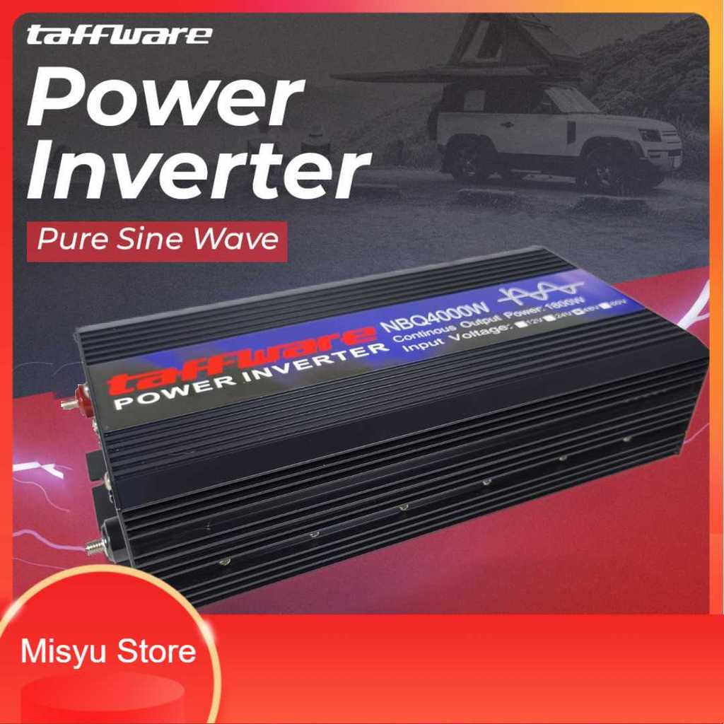 Taffware Power Inverter Mobil Pure Sine Wave DC 48V to AC 220V 4000W - NBQ4000W