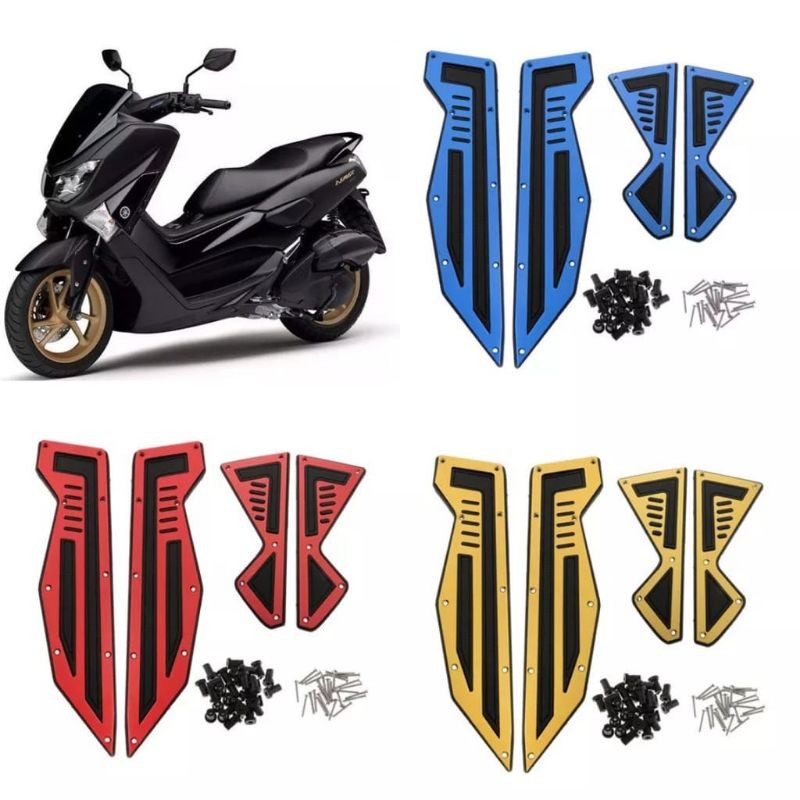 Bordes Karpet Nmax Old  2015 - 2019 Karpet Cnc Nmax Old Pijakan Kaki Nmax Injakan kaki Nmax