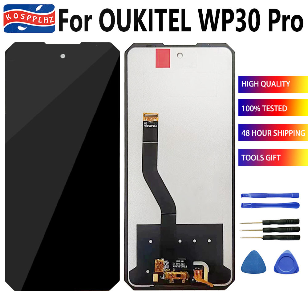 Android 13 LCD For OUKITEL WP30 Pro LCD splay + Tou Screen Assembly Replacement For Oukitel WP30 LCD