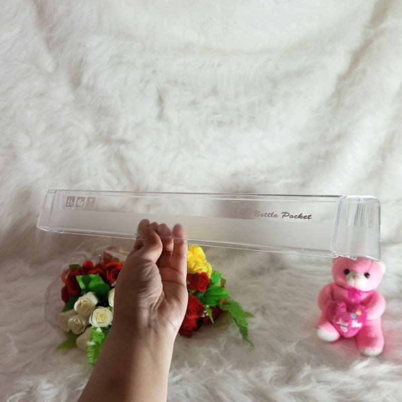 Rak Botol Bottle Pocket Rak Pintu Kulkas Polytron 1 dan 2 Pintu