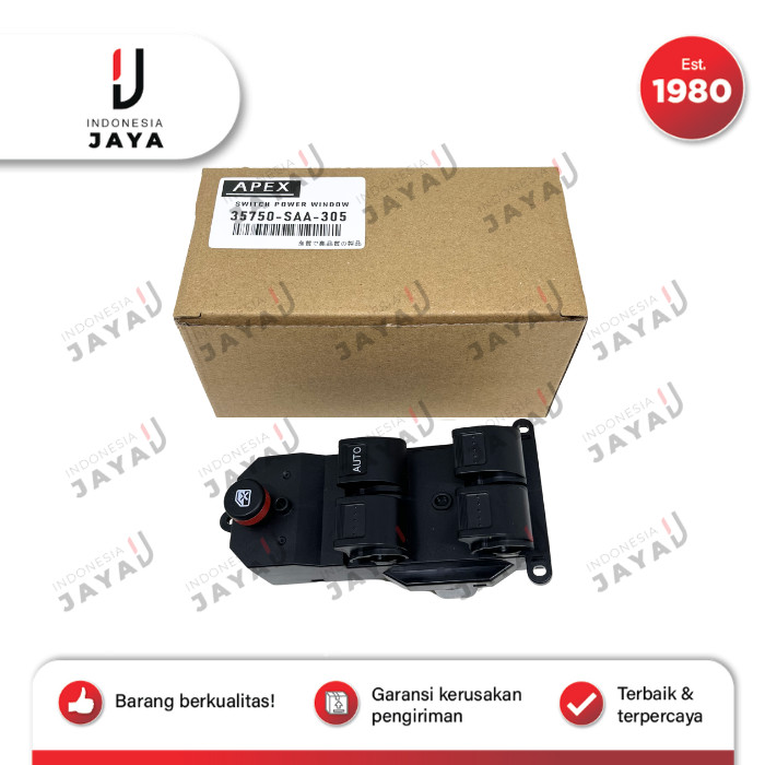 Switch Power Window Honda Jazz GD3 & CRV Gen 2 OEM