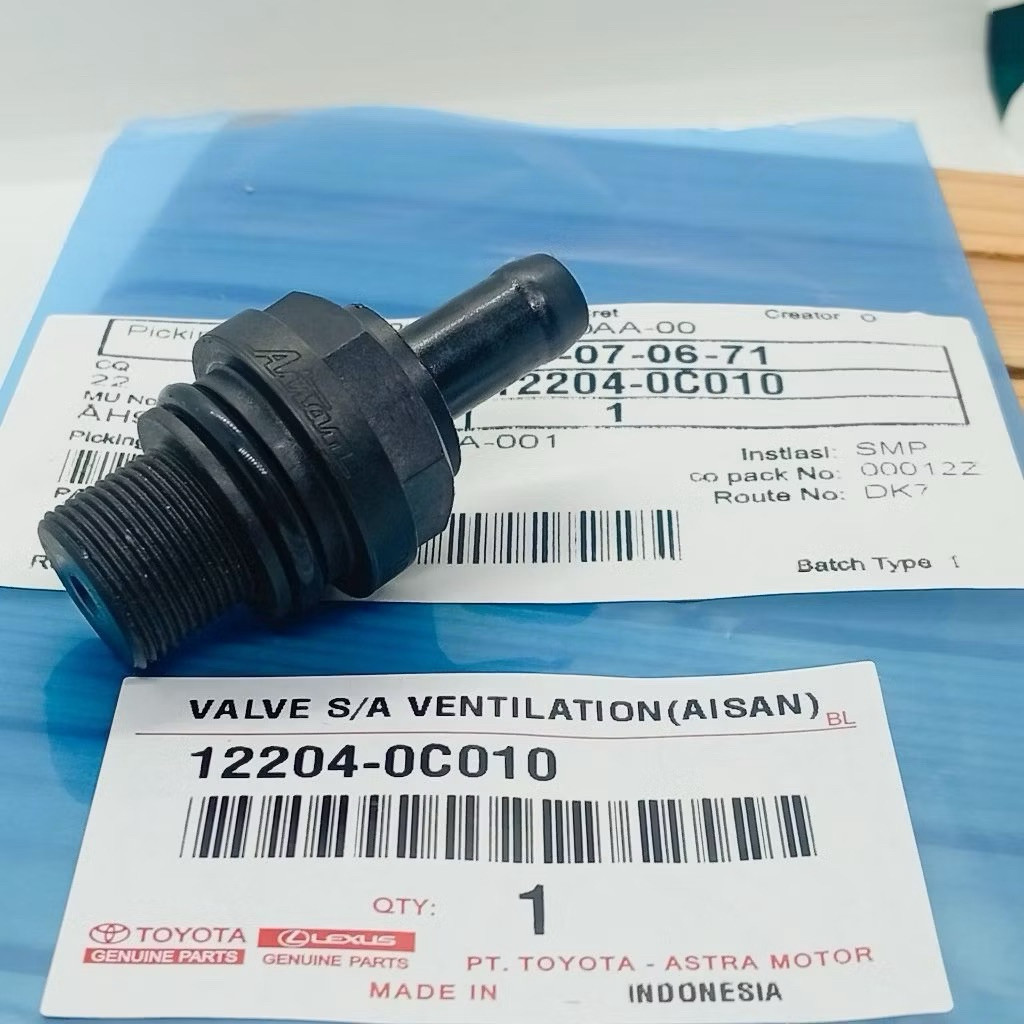 Pcv Valve Toyota 12204-0C010 Valve pcv Innova 2005-2015 Aissan