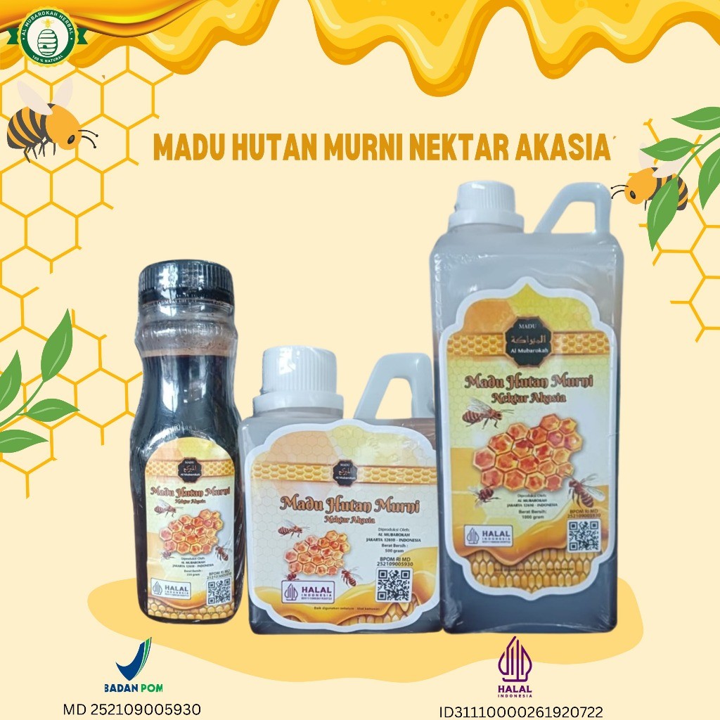 AL MUBAROKAH - Madu Murni Akasia Al Mubarokah