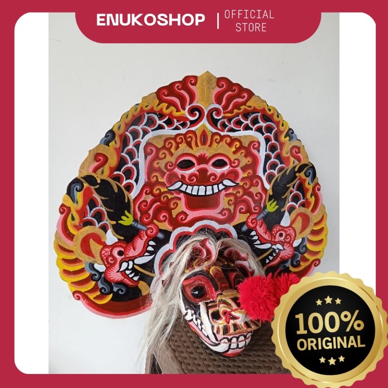 barongan telon,barongan kayu, barongan telon, barongan pentas BK