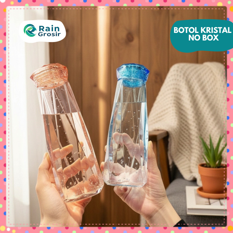 Botol Kaca Diamond Botol Kaca Kristal Non Box