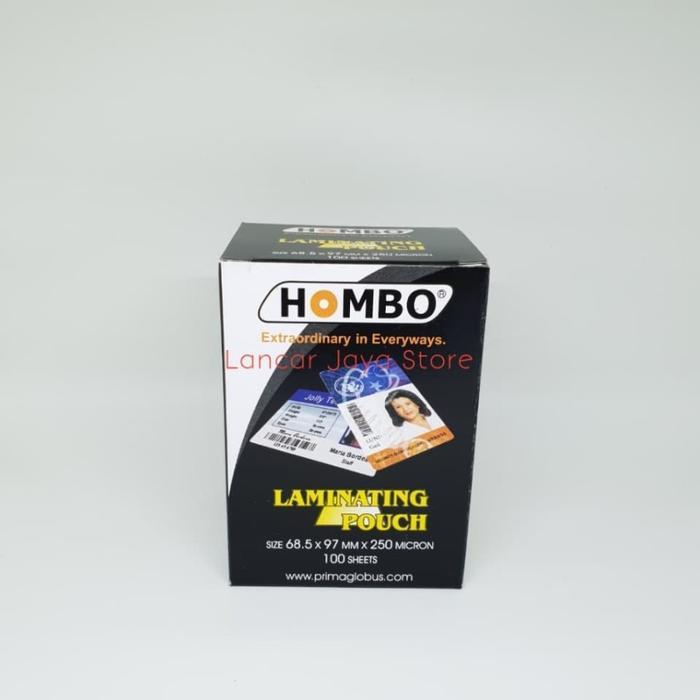 Plastik Laminating KTP / Laminating KTP Hombo 250 - Micron - Hombo