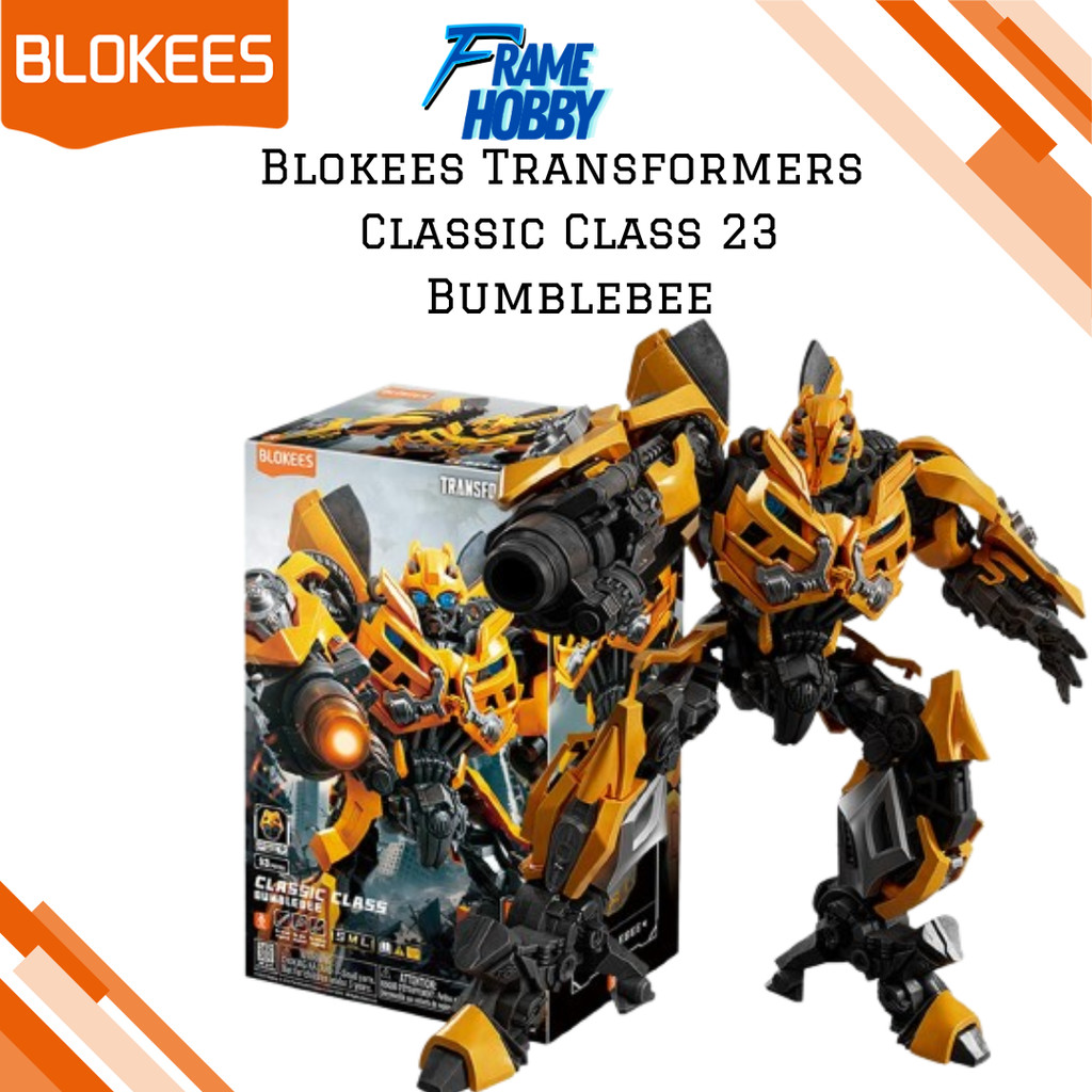 Blokees Transformers Bumblebee Classic Class CC-23 CC23 Movie 3 Bumblebee Model Kit Toys Original