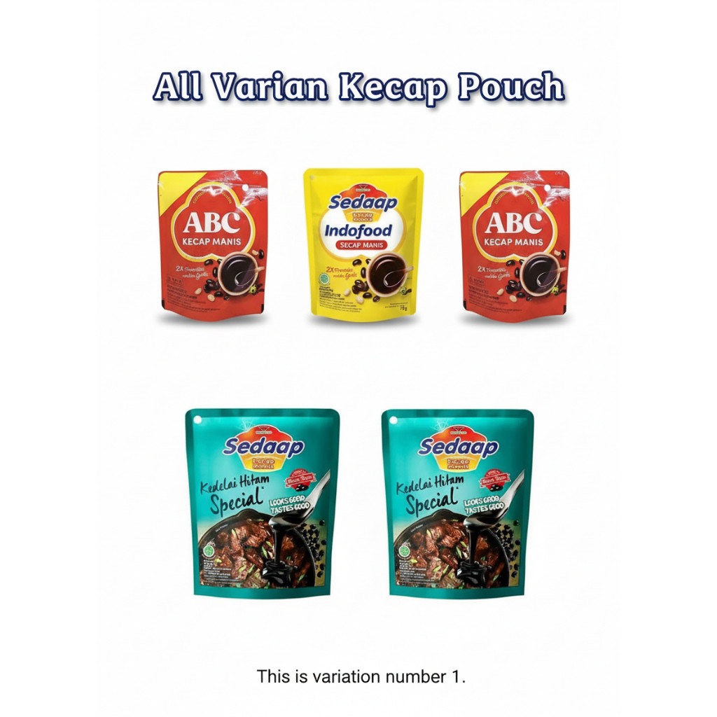 Kecap Manis Sedaap 77gr ABC 62gr Bango Indofood Kedelai Hitam Tidak ada Gratis 2000an 3000an halal s