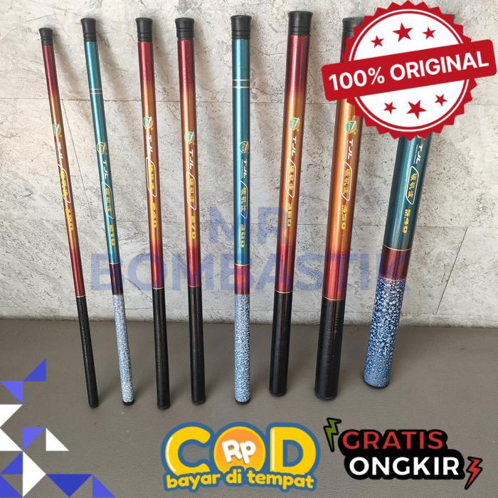 Joran pancing tegek ORCA TJL Ruas Pendek - 540 -bomb