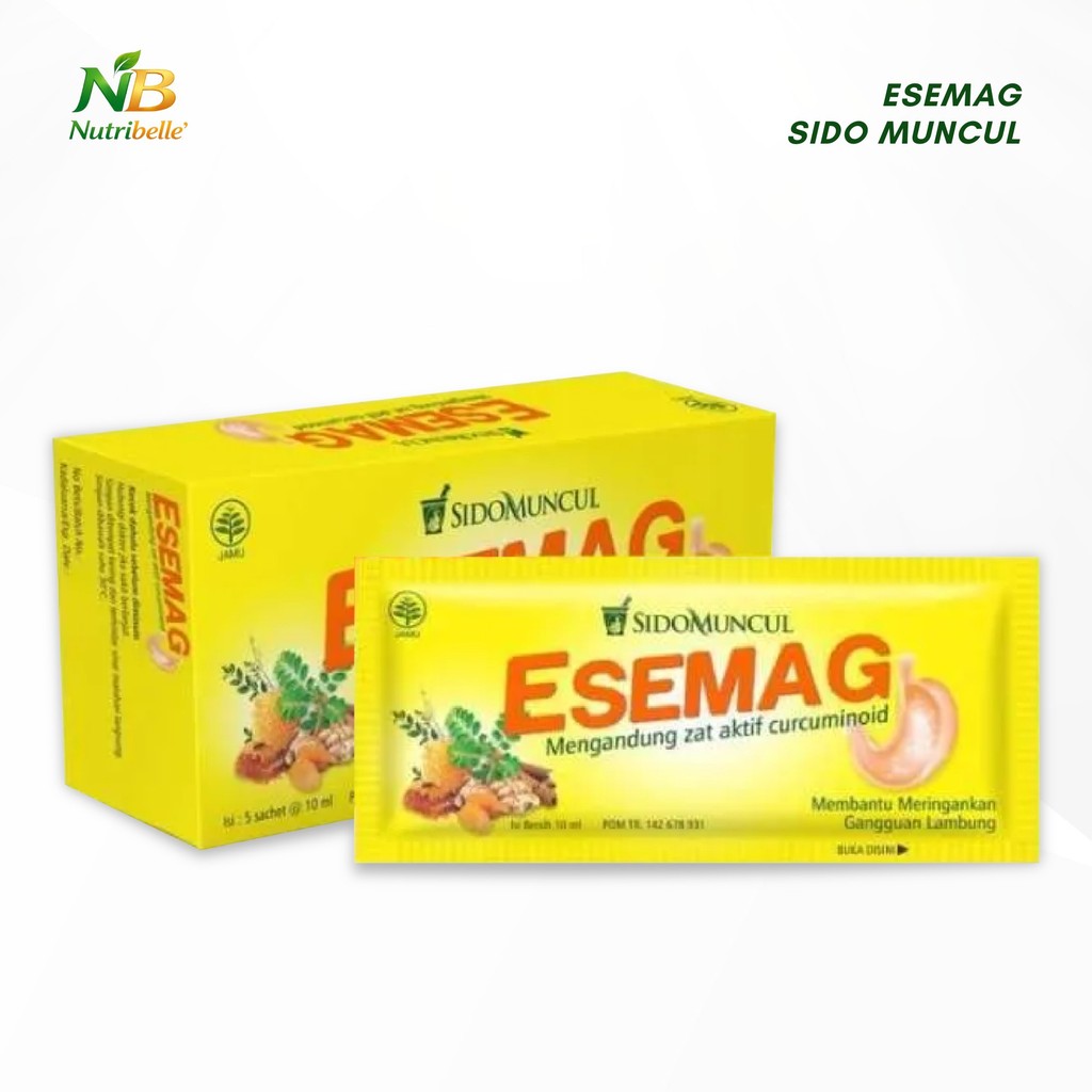 Sido Muncul Esemag Obat Herbal Asam Lambung Tinggi Maag Perih Perut Mual Cepat Reda