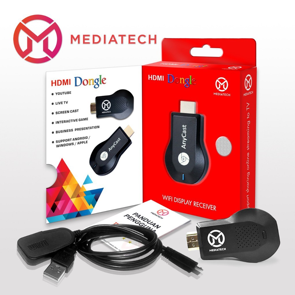 Paket Anycast Dongle Dari Hp ke TV Tabung