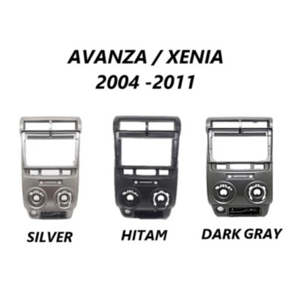 FRAME HEADUNIT ANDROID 7 INCH / 9 INCH/ 10 INCH TOYOTA AVANZA / XENIA 2004 - 2011