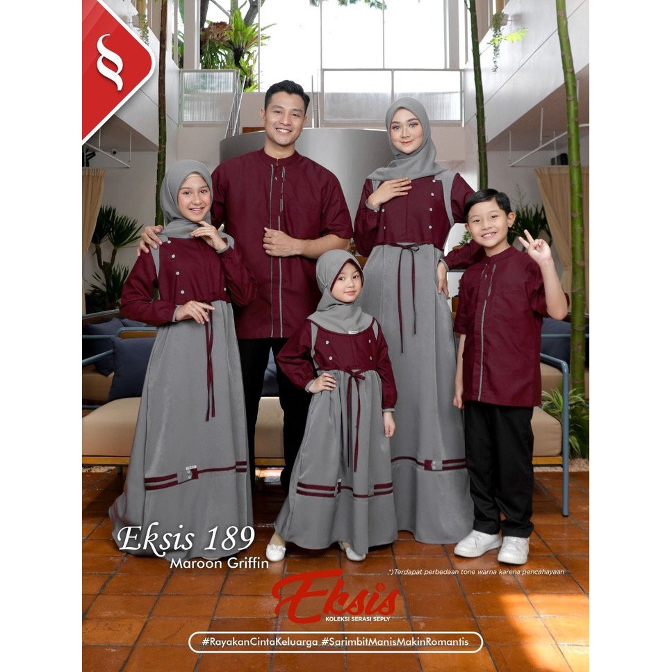 [BISA COD] EKSIS 189 MAROON GRIFFIN SEPLY KOKO DEWASA KASEO 153 MAROON GRIFFIN GAMIS DEWASA MEYRA 85