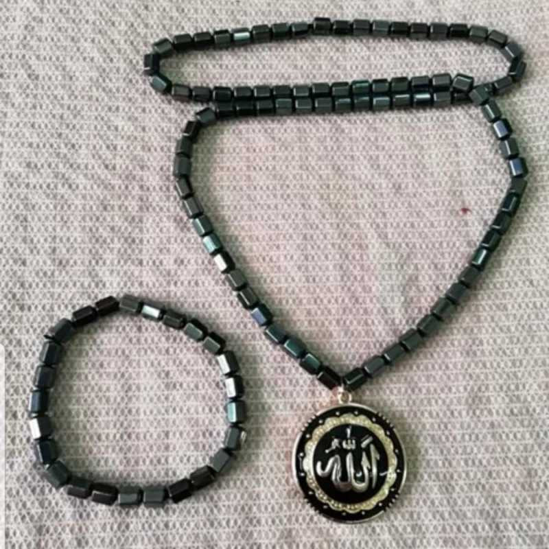 Kalung Terapi Kesehatan Obat Segala Penyakit/ Kalung Kesehatan Kalung Magnet Lafadz Allah