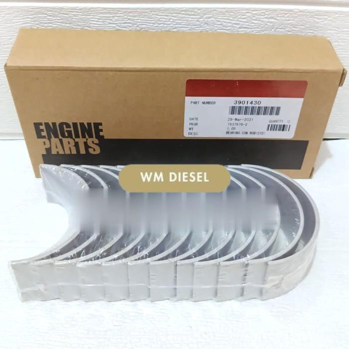 Metal Jalan Komatsu PC300-8 PC300-8M0 Conrod Bearing Cummins 3901430