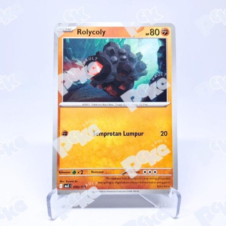 Kartu Pokemon TCG Indo - Rolycoly MA3 | 095/193