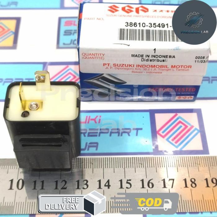 Suzuki Parts 38610-35491-000 Relay Assy Lampu Sein Suzuki Nex Ori - Not Specified -p.lab