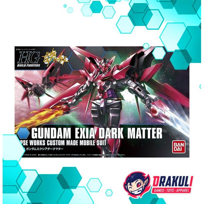 BANDAI Plamo HG / HGBF Gundam Exia Dark Matter