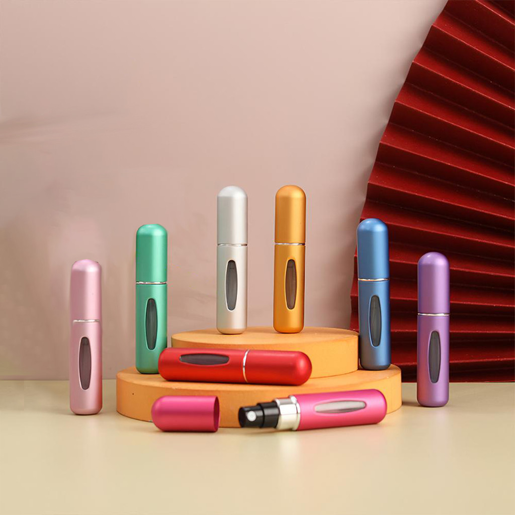 Botol Parfum Mini Spray 5ML Botol Refill Parfum Isi Ulang Travel Size Portable HM1027 - Grosir JKT