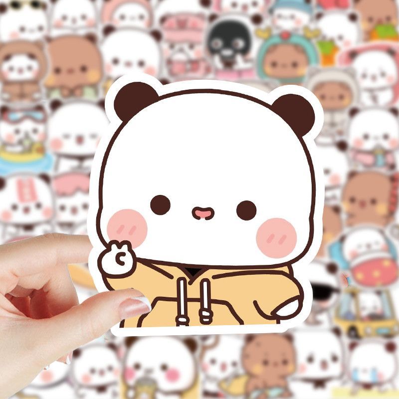 STICKER SET 100 LEMBAR / COD 1 SET ISI 60 DAN 100 LEMBAR KEPING STIKER LUCU KARTUN KAWAII CUTE FREE 