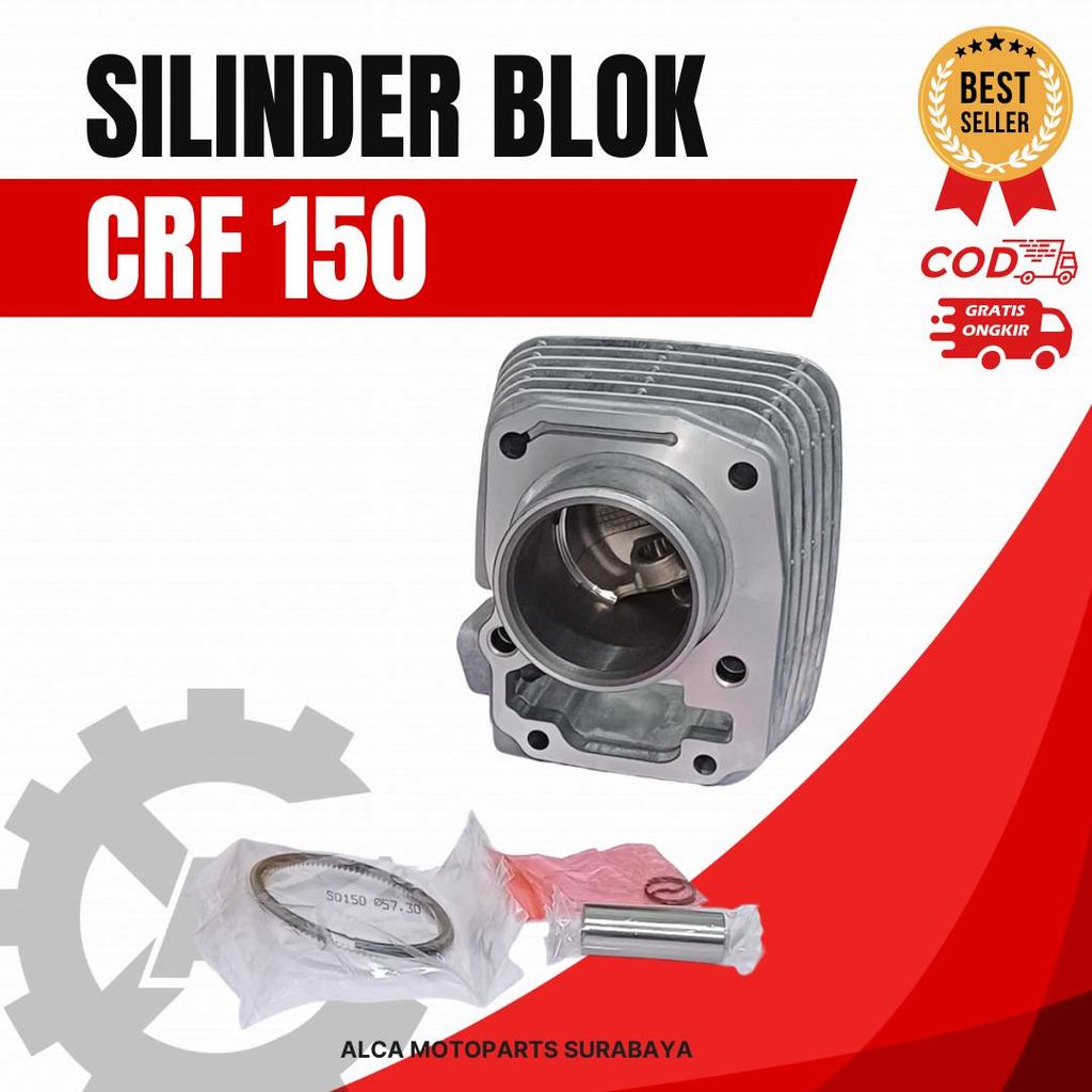 SILINDER BLOK SEHER ASSY SET PISTON CRF 150 CRF150