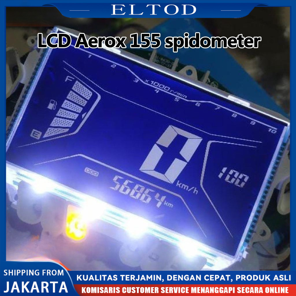 lcd aerox 155 spidometer yamaha LCD SPEEDOMETER AEROX 155 / LEXI 125 ORIGINAL SPEEDOMETER TERMURAH B