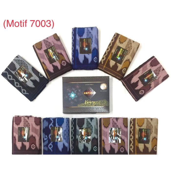 Sarung Tenun Zamrud Kembang (Grosir)