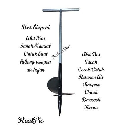 Alat Bor Biopori | Alat Bor tanah manual