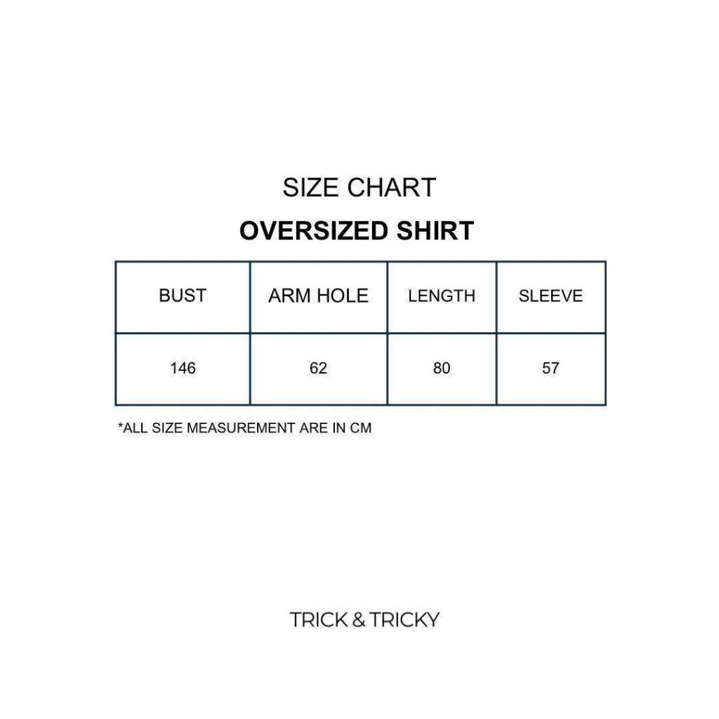 AANTOI SELLER TRICK & TRICKY OVERSIZED SHIRT