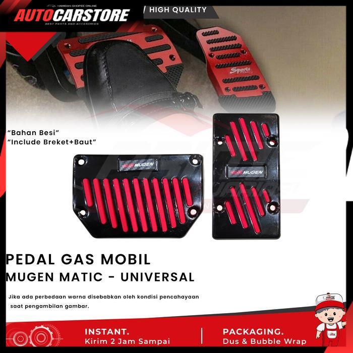 [ ACSports ] Pedal Mobil MATIC Pedal Gas MATIC Cover Pedal MATIC - MUGEN ISK301