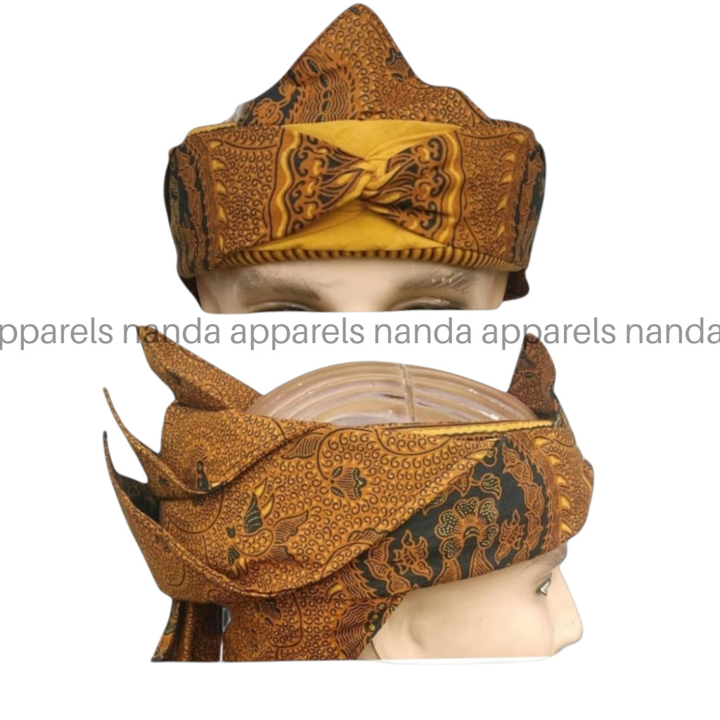 Iket Merak Ligar ( instan ) iket merak ngibing praktis permanen siap pakai medium quality iket sunda