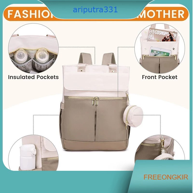 Tas Bayi V2 / Tas Perlengkapan Bayi V2 Modern / Tas Bayi Premium V2 / Baby Care Bag V2