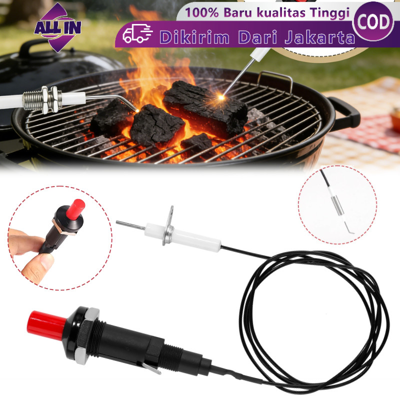 Piezo Igniter Spark Igniter Pemantik Gas Universal Untuk Kompor Gas Burner Oven Push Button Tahan Pa