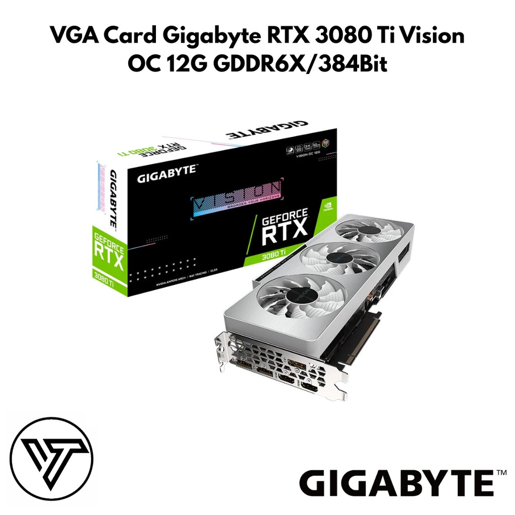 VGA Card Gigabyte RTX 3080 Ti Vision OC 12G GDDR6X 384Bit