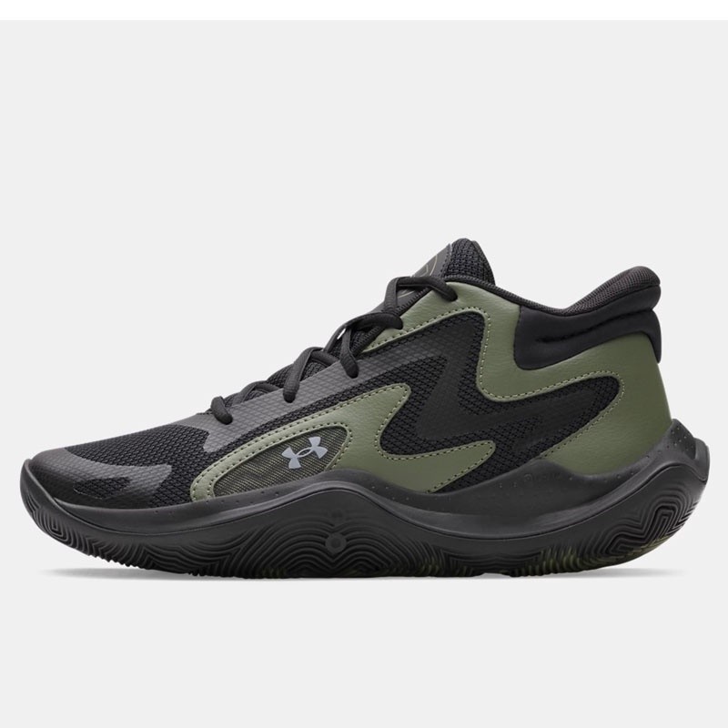 Sepatu Basket Under Armour Ua Jet '25 Marine Od Green Original 6001585-390