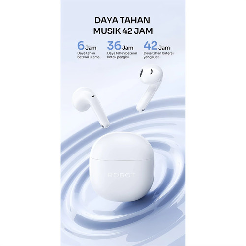 HF BLUETOOTH TWS ROBOT T60 PRO BLACK AIRBUDS